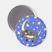 Aimant Great Dane Black Twinkle - Customisé (Recto/Verso)