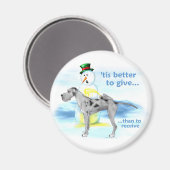 Aimant Great Dane BTG Merle UC (Recto/Verso)