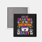 Aimant Great Grandma Of The Brewing Baby Halloween Costum (Recto/Verso)