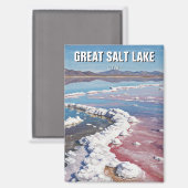 Aimant Great Salt Lake Utah (Recto/Verso)