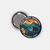 Aimant Great Smoky Mountains National Park (Recto/Verso)