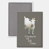 Aimant Greatest of all time Goat (Recto/Verso)