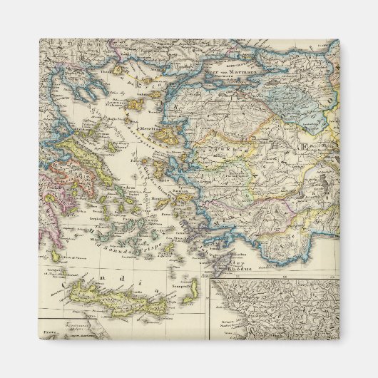 Aimant Grèce, Asie Mineure 1453 (Devant)