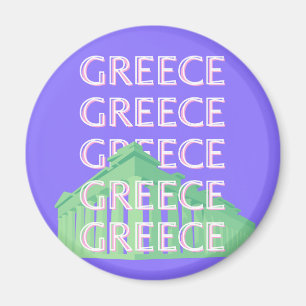 Aimant Grèce, Athènes Travel Art