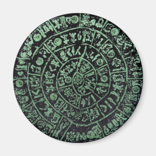 Aimant Grèce Crète Phaistos ancien code d'historique des 