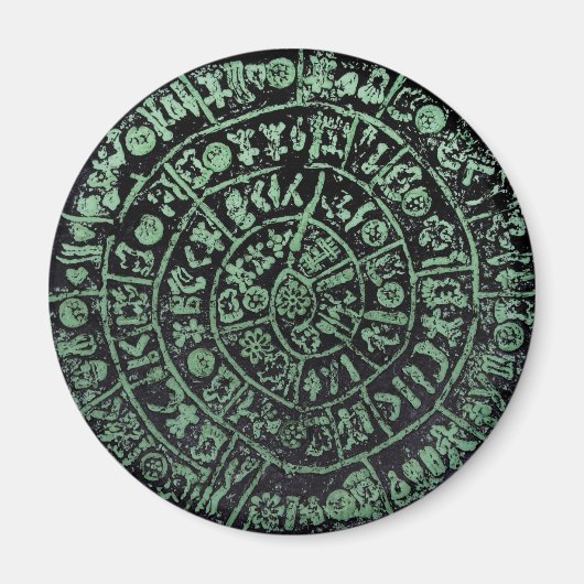Aimant Grèce Crète Phaistos ancien code d'historique des (Devant)