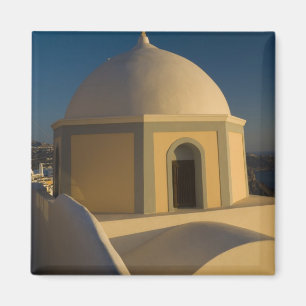 Aimant Grèce et île grecque de Santorini ville de 2