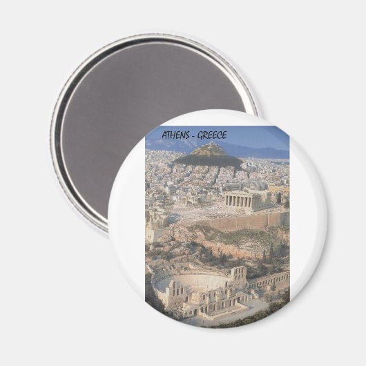 Aimant Grèce Hérodion d'Athènes Parthenon (St.K.) (Recto/Verso)