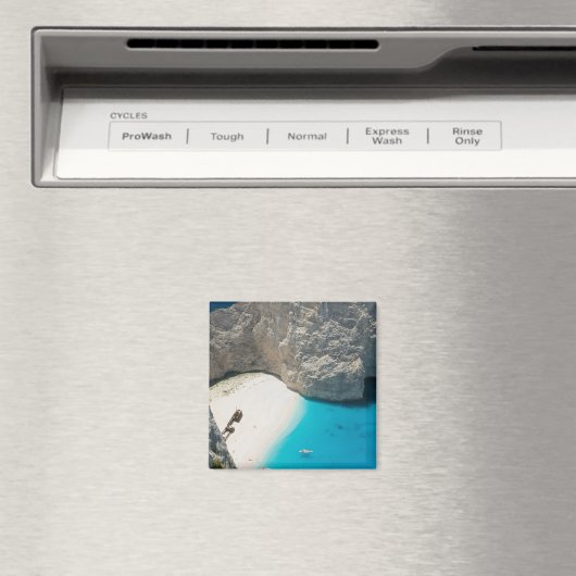 Aimant GRÈCE, Ioniennes, ZAKYNTHOS, NAVIRE (In Situ (Lave-vaisselle))