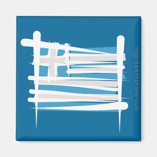 Aimant Greece Brush (Devant)