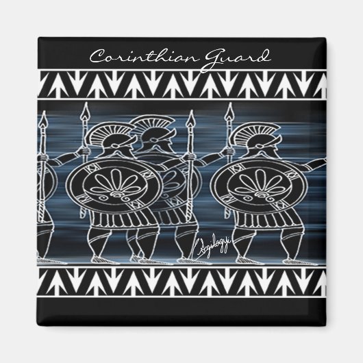 Aimant Greek Black Figure (Devant)