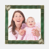 Aimant Green Antique Frame Ajouter Votre Photo Ici (Devant)