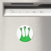 Aimant Green cartoon alien (In Situ (Lave-vaisselle))