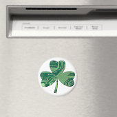 Aimant Green Circuit Board St Patrick Day Shamrock (In Situ (Lave-vaisselle))