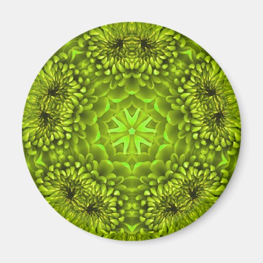 AIMANT GREEN DAHLIA (Devant)
