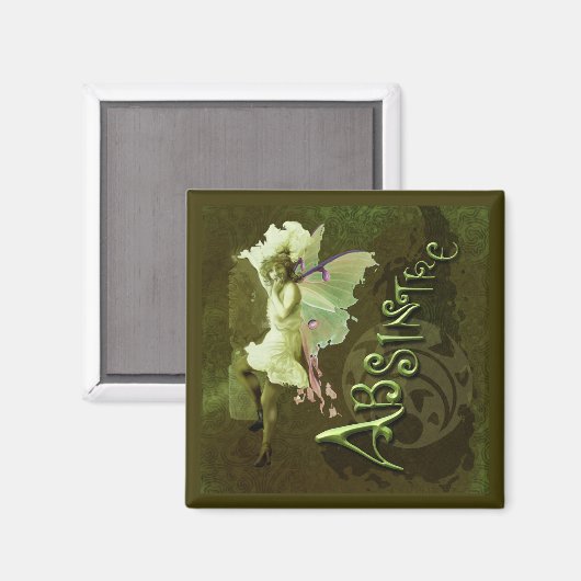 Aimant Green Fairy Splashy Collage III (Recto/Verso)