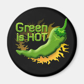 Aimant Green is HOT (Devant)