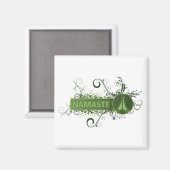 Aimant Green Namaste (Recto/Verso)