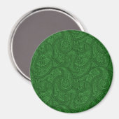 Aimant Green Paisley (Recto/Verso)