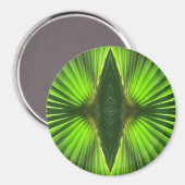 Aimant Green Palm Frond (Recto/Verso)