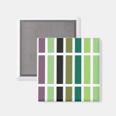 Aimant Green purple Black Hues (Recto/Verso)