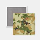 AIMANT GREEN SOLDIER PAKISTAN (Recto/Verso)