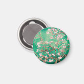Aimant Green Van Gogh Almond Blossoms (Recto/Verso)