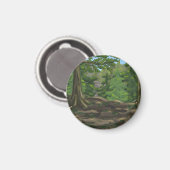 Aimant Green Woods (Recto/Verso)