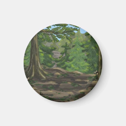 Aimant Green Woods (Devant)