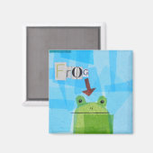 Aimant Grenouille (Recto/Verso)