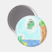 Aimant Grenouille à canon (Recto/Verso)