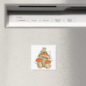 Aimant Grenouille avec champignons (In Situ (Lave-vaisselle))