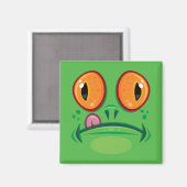 Aimant Grenouille avec dessin sur la langue (Recto/Verso)