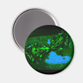 Aimant grenouille baiseuse (Recto/Verso)