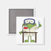 Aimant Grenouille dans le laboratoire de la Science (Recto/Verso)