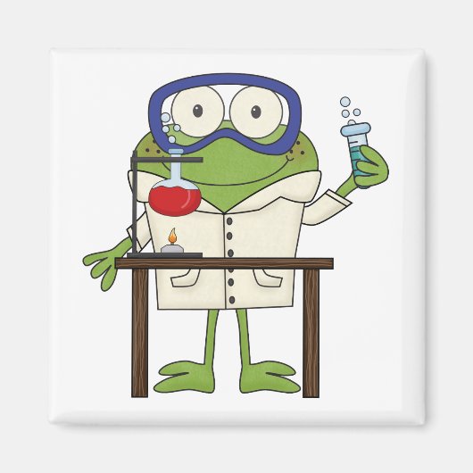 Aimant Grenouille dans le laboratoire de la Science (Devant)