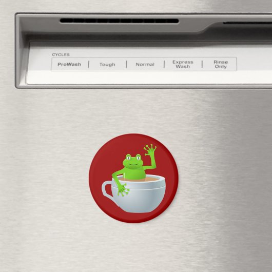Aimant Grenouille dans un thé (In Situ (Lave-vaisselle))