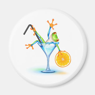 Aimant Grenouille de cocktail