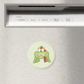 Aimant Grenouille de garçon mignonne (In Situ (Lave-vaisselle))