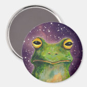 Aimant Grenouille de l'espace (Recto/Verso)