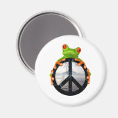 Aimant grenouille de paix1 (Recto/Verso)