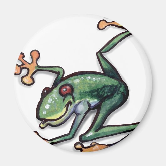 Aimant Grenouille des arbres (Devant)