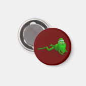 Aimant Grenouille du Père Noël (Recto/Verso)