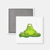 Aimant Grenouille méditante grasse (Recto/Verso)