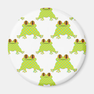 Aimant Grenouille mignonne - Motif sans soudure