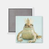 Aimant Grenouille portant la couronne (Recto/Verso)