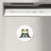 Aimant Grenouille Vampire Mignonne Cape d'Halloween (In Situ (Lave-vaisselle))