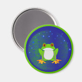 Aimant Grenouille verte (Recto/Verso)