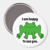 Aimant Grenouille, verte (Recto/Verso)