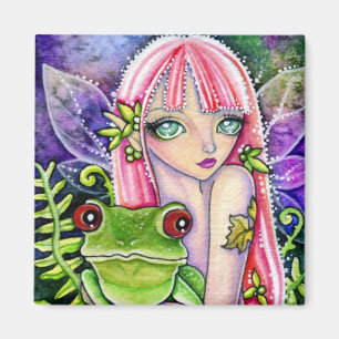 Aimant - grenouille verte Elf